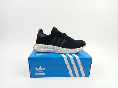 Adidas black mens sneakers - size available 44