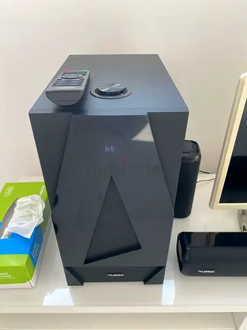 Platinum Home Theater Subwoofer with Soundbar (2.1) - Good Working Condition
