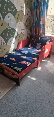 Kids bed with mattress
