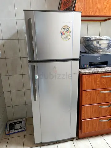 Nikai Double Door Refrigerator Silver