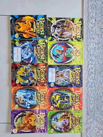 Beast Quest paperback book set (10 books) - childrens adventure series