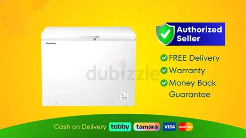 Hisense Chest Freezer 260L - Brand New | Warranty | Free Delivery