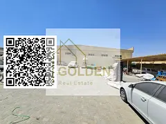 6,000 SQ FT Warehouse with 10,000 SQ FT Private Yard | 50 kW Power | Annual Rent: AED 300,000