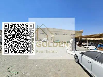 مستودع بمساحة 6,000 قدم مربع مع حوطة خاصة 10,000 قدم مربع | قوة كهرباء 50 كيلوواط | إيجار 300,000 درهم سنوياً