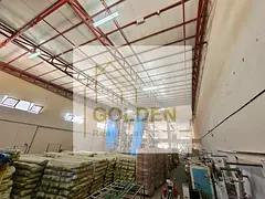 6,000 SQ FT Warehouse with 10,000 SQ FT Private Yard | 50 kW Power | Annual Rent: AED 300,000