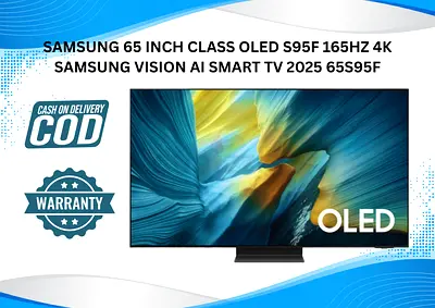 Samsung 65 Inch Class OLED S95F 165Hz 4K Samsung Vision AI Smart TV 2025 65S95F