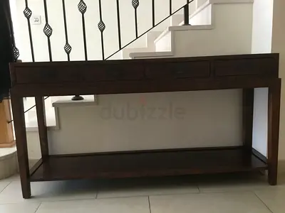Low sideboard with 4 drawers