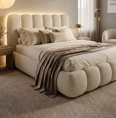 Elegant beautiful 160*200 queen size Bed