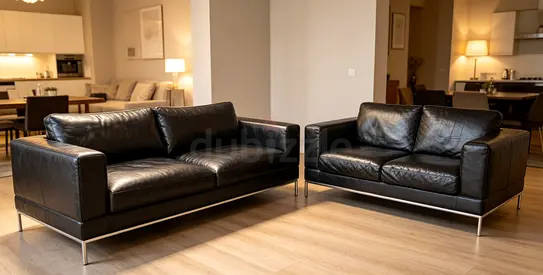 Sofa Leather 5 Seater