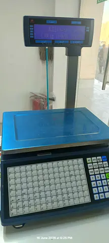 Used Electronic Retail Price Scale with Label Printer