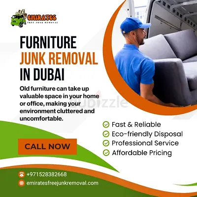 🪑🌟 Furniture Junk Removal in Dubai