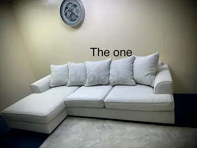 Looks great condition the one brand Kingston lshape sofa