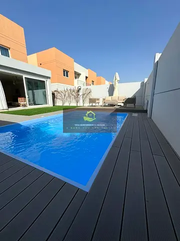 Private Swimming Pool | 4 BHK + Maid Room Villa in Reef 2 Samha