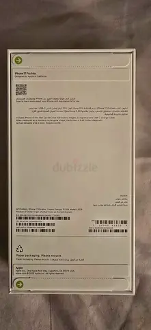 I phone 17 pro max 512 gb orange seald pack