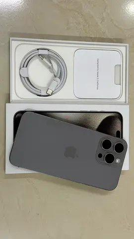 Iphone 15 promax 256gb natural titanium