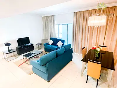 Furnished 1BR Apartment with 2 Bathrooms | Capital Bay B | AED 90K
