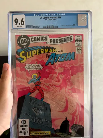 CGC 9.6 DC Comics Presents #51 (Superman  The Atom) — Graded Comic Book