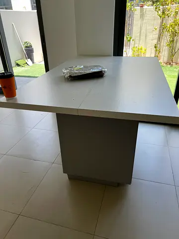 MUST GO TODAY! Modern grey kitchen island / worktop - great condition