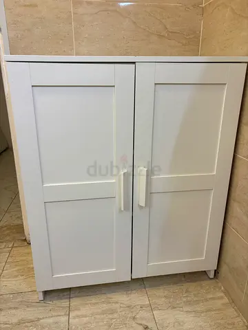 White Ikea cabinet