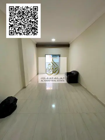 For annual rent in Ajman | Two-bedroom apartment in Al Rawda 2, prime location directly on Sheikh Ammar Street | Close to Al Shurooq Mall