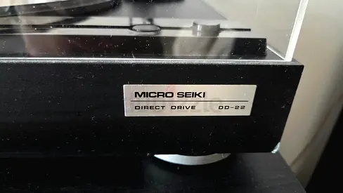 Vintage Micro Seiki DD-22 Direct Drive Turntable - made in Japan