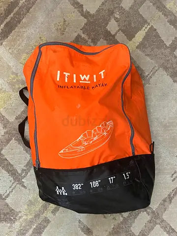 ITIWIT Inflatable 3-person Kayak with Seats and Carry Bag