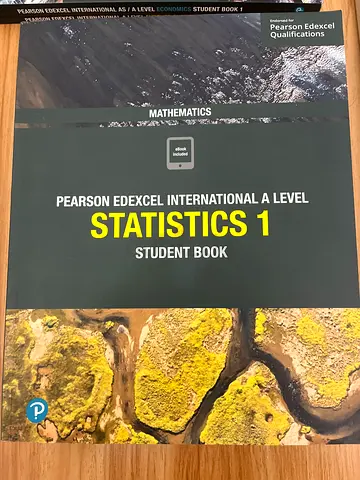 IAL Maths S1 textbook