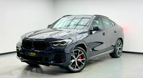 2022 BMW X6 xDrive40i M-Sport, 2027 BMW Warranty + Service Pack, Full BMW Service History, GCC