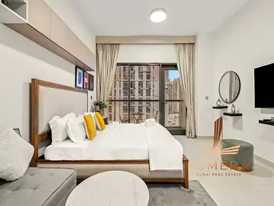 Fully Furnished Studio | Well-Maintained | Burj Khalifa View