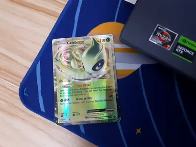 Celebi EX Pokemon Trading Card