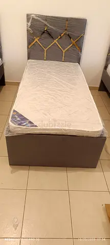Single 90cm x 190cm size storage bed including mattress brand new sale