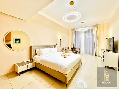 Sensational Fully Furnished Studio for Rent in Lincoln Park, Arjan, Pool View