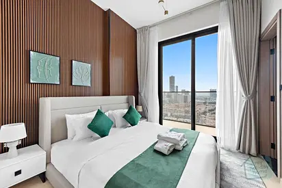 Emerald Beauty Stylish 1BR | Pool & Gym | JVC | Special Rate