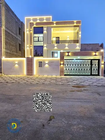 تشطيب سوبر ديلوكس فيلا فاخرة 4غرف شامل رسوم التسجيل موقع مميز