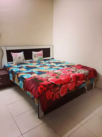 Master Bedroom furnished with attached washroom for rent
