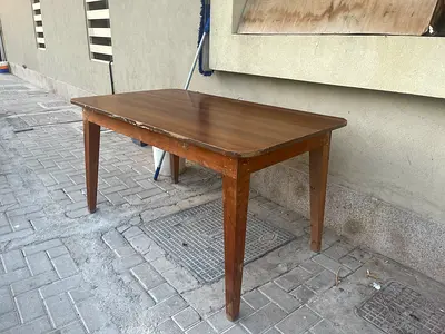 Big wooden table
