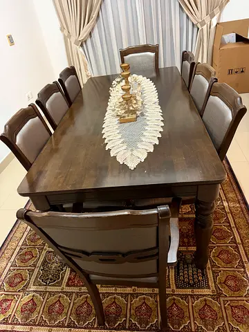 Dining table and server