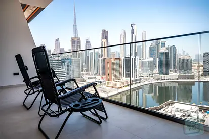 Elegant 1BR | Stunning Burj Khalifa View | Special Offer