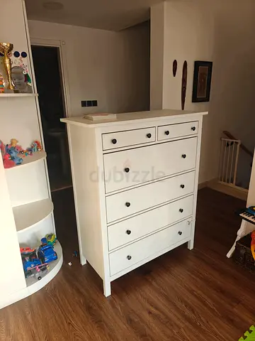White Wooden Chest of Drawers - IKEA