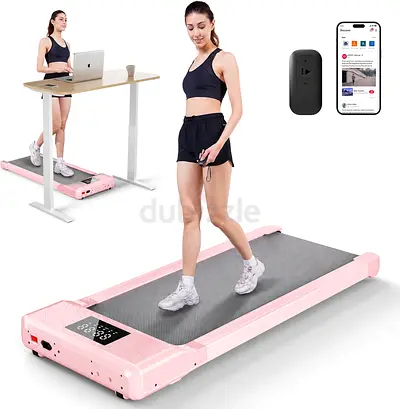 Pink 2-in-1 Smart Walking Pad / Portable Under-Desk Treadmill – Excellent Condition