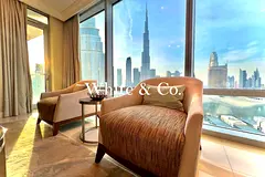 Luxury Living | Burj View | Rare Layout
