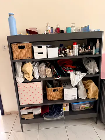 IKEA heavy duty metal shelves