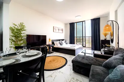 Luxe Studio | Gym & Rooftop Pool | Discounted Rate