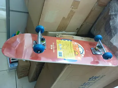 Four Wheel 31 inch  Skateboard Longboard 7 Layer Canadian Maple Wood Double Kick