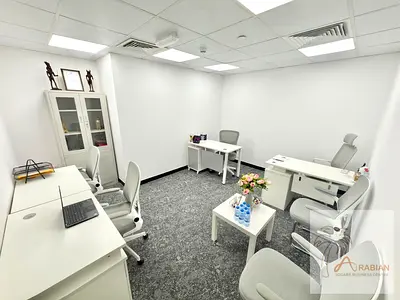Corporate Offices with Elegant Reception & Lounge Area | Near METRO- SHARAFF DG | Prime Location