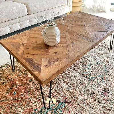 Rustic Wood Coffee Table