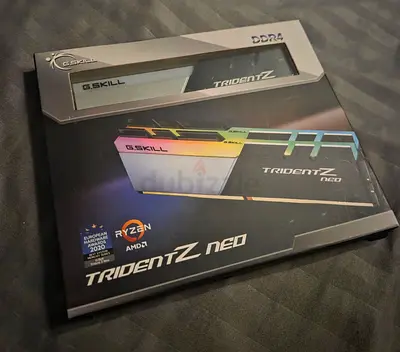 G.SKILL TridentZ Neo (For AMD Ryzen Series)  16GB RAM (2 × 8GB) DDR4 3600Mhz CL18-22-22-42