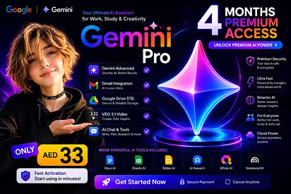 Gemini Ai Pro 4 Months | Google Advanced Ai | Cloude Storage | Own Email Activation via login