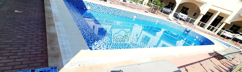 gated community away from fly zone/3 Bedrooms villa all master/pvt back lawn/maids room /shared s-p