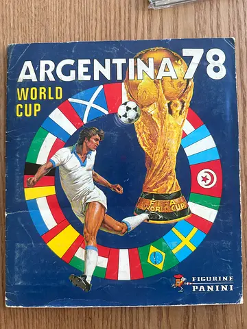 Panini Full World Cup Album 1978 - Unique for Collectors